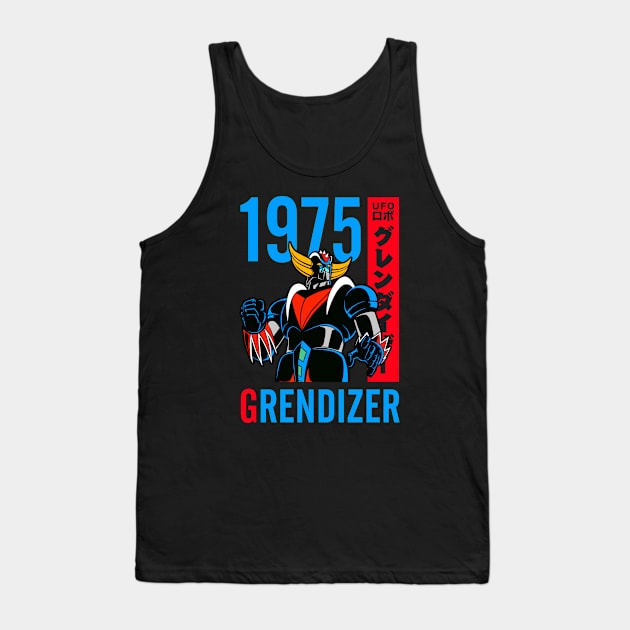 271 Grendizer 1975 Dark Tank Top by Yexart